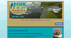 Desktop Screenshot of hawkislandmarina.net